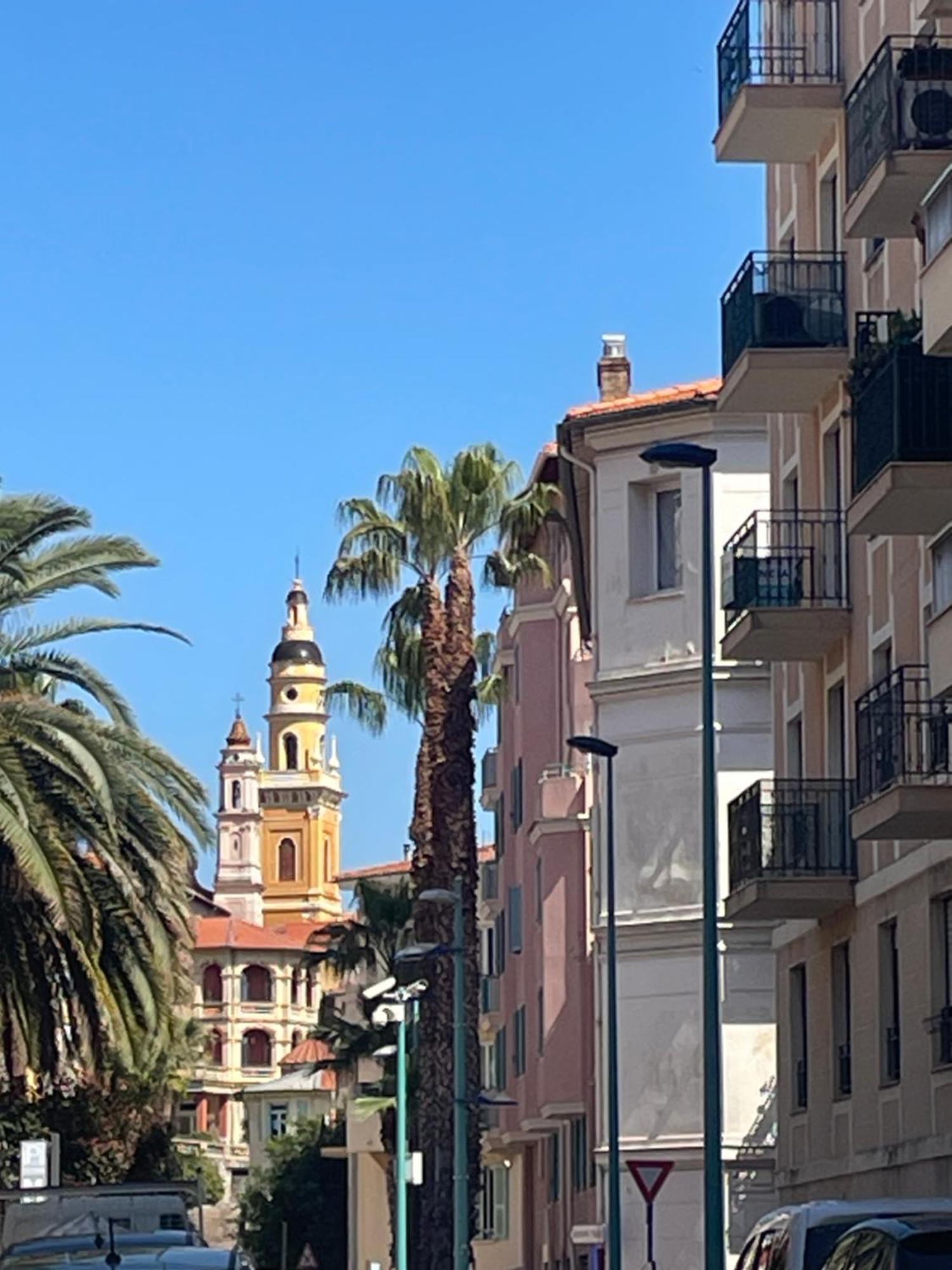 Royal Plazza, Beau T2 Centre Ville, Parking Menton Buitenkant foto